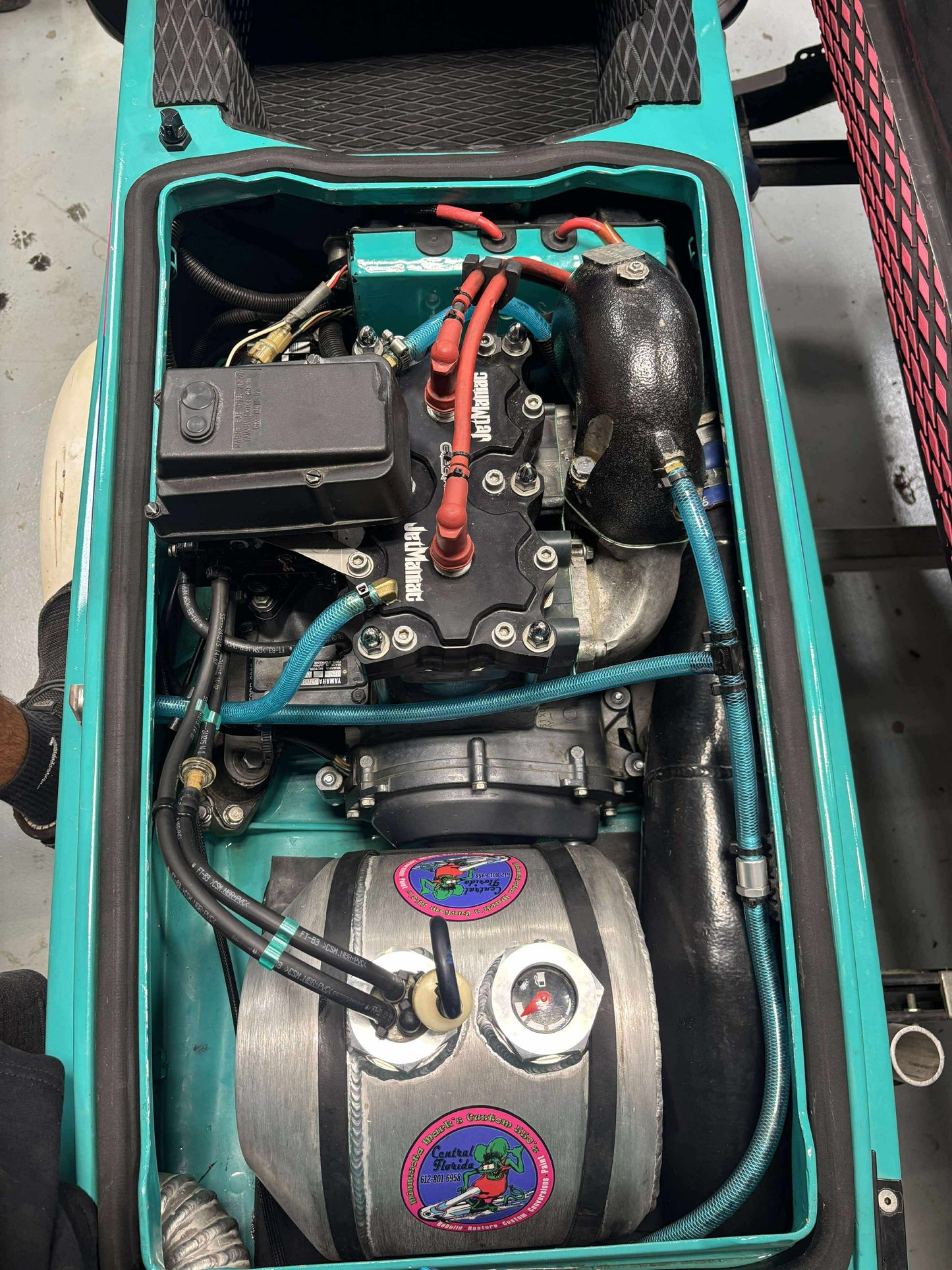 Yamaha Swap Bedplate (440-550 JS&SX Hulls)